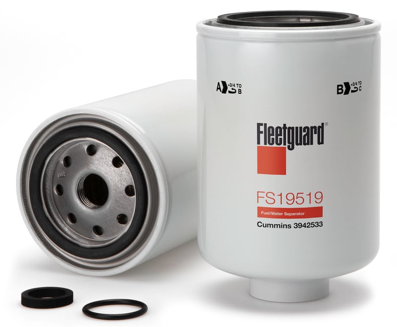 Fleetguard FS19519 Spin-On Fuel/Water Separator