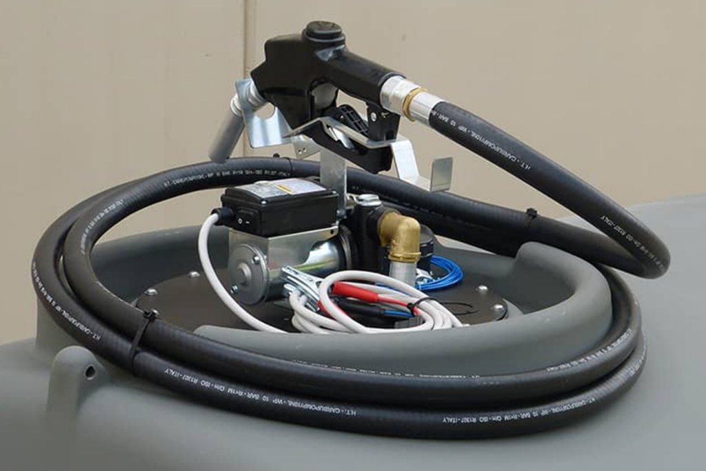 TTI - 2000L DieselCadet™ Free-Standing Diesel Tank With 60L/min Pump