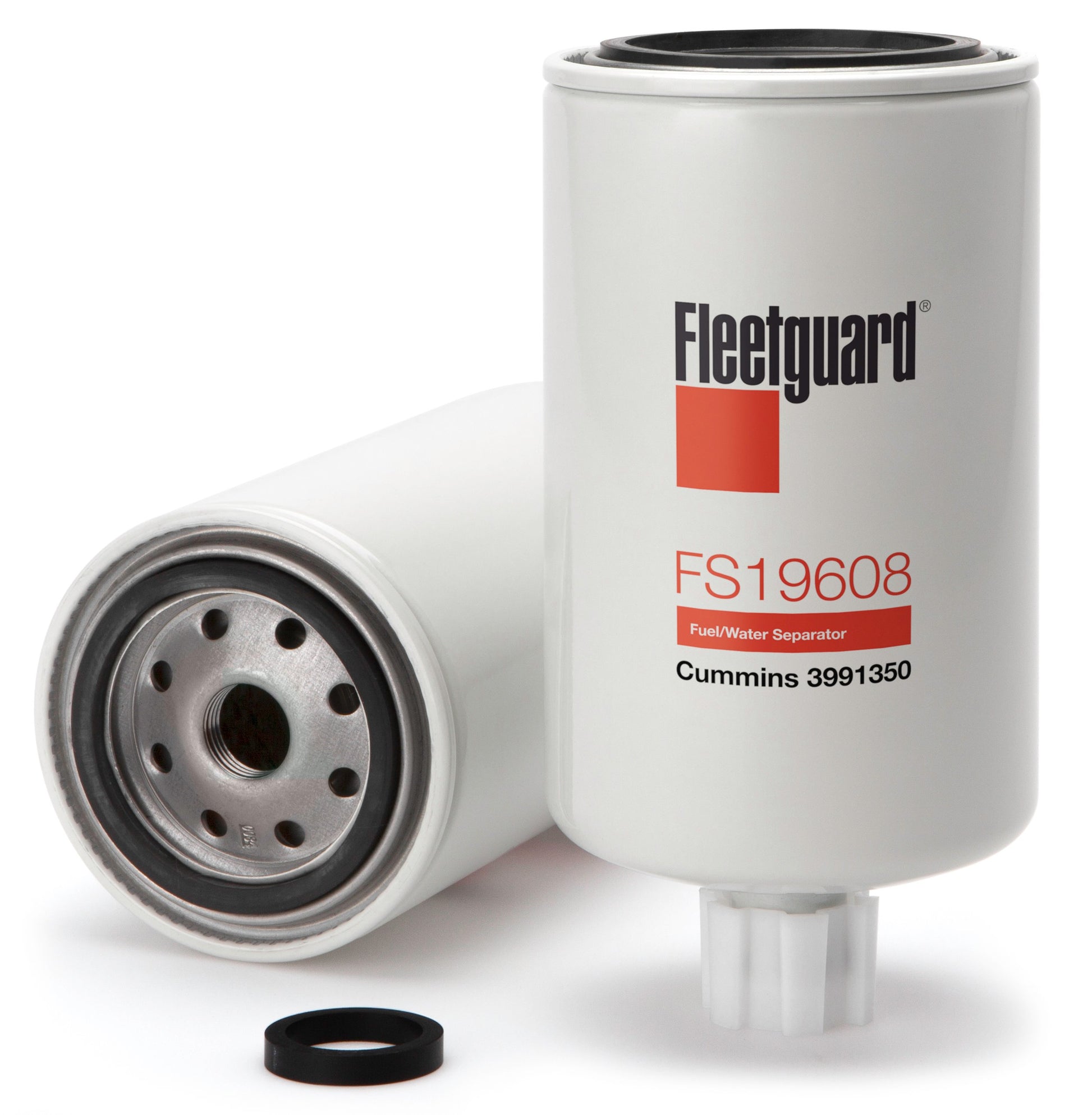 Fleetguard FS19608 Fuel/Water Separator Spin-On StrataPore