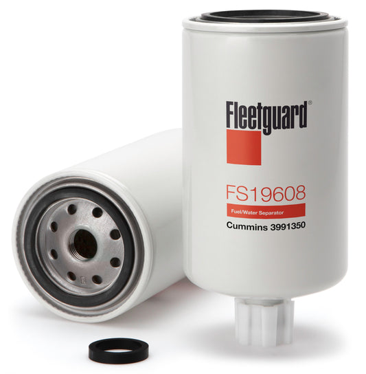 Fleetguard FS19608 Fuel/Water Separator Spin-On StrataPore